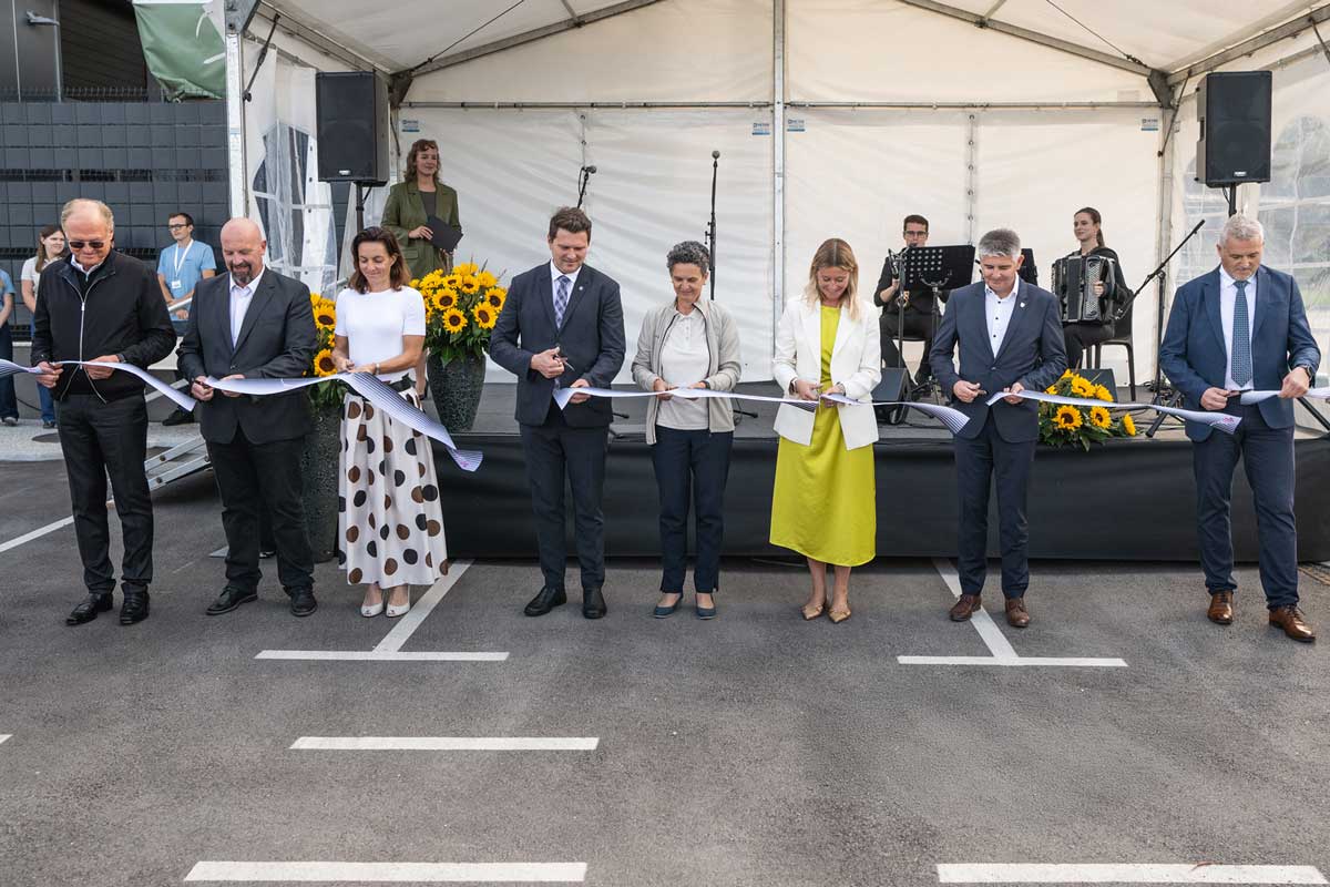 Na CČN Domžale-Kamnik slovesno odprli nov objekt za sušenje blata